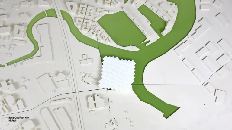Master of Architecture Track 2 Thesis Jang Ock Fran Kim Model Academy of Art University San Francisco