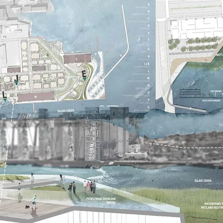 Student plans for architecture project