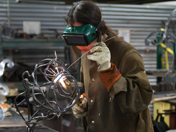 Metal Welding Shop Fine Art Facilities Academy of Art University San Francisco California