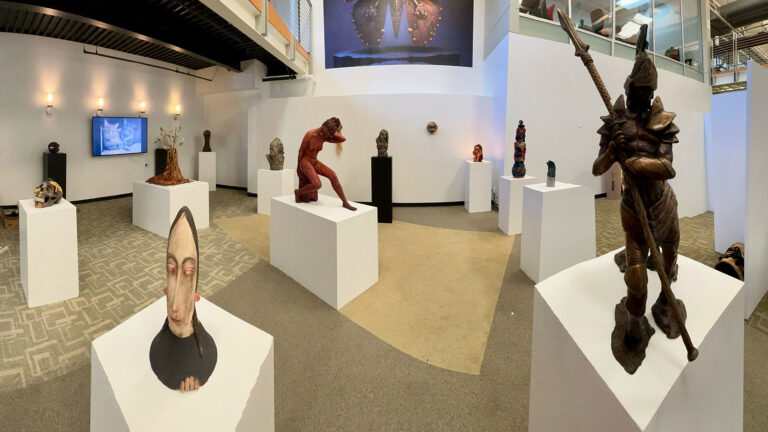 Sculpture Gallery Spring Show Academy of Art University