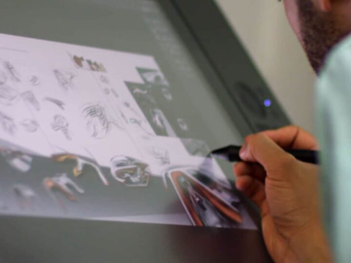 industrial design tablet drawing