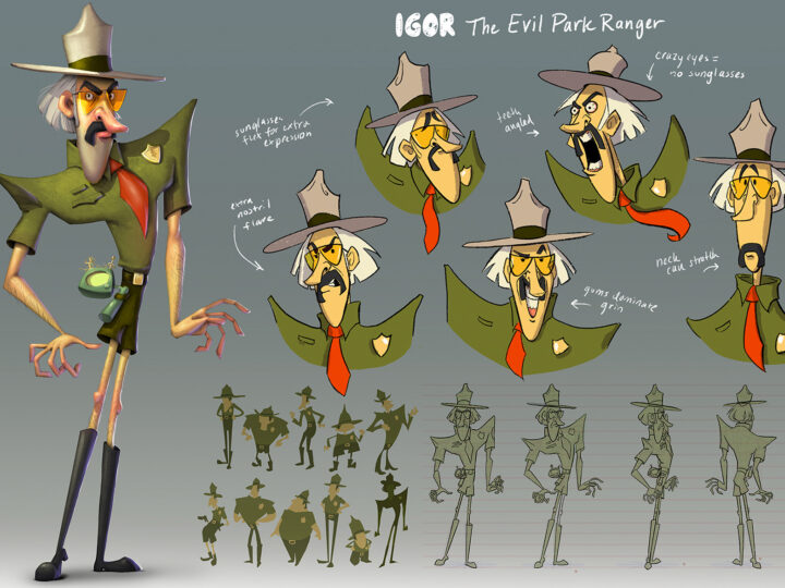 Student work of character comps