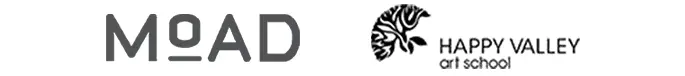 MoAd and Happy Valley Art School logos