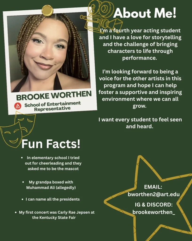 SOE Student Rep Brooke Worthen