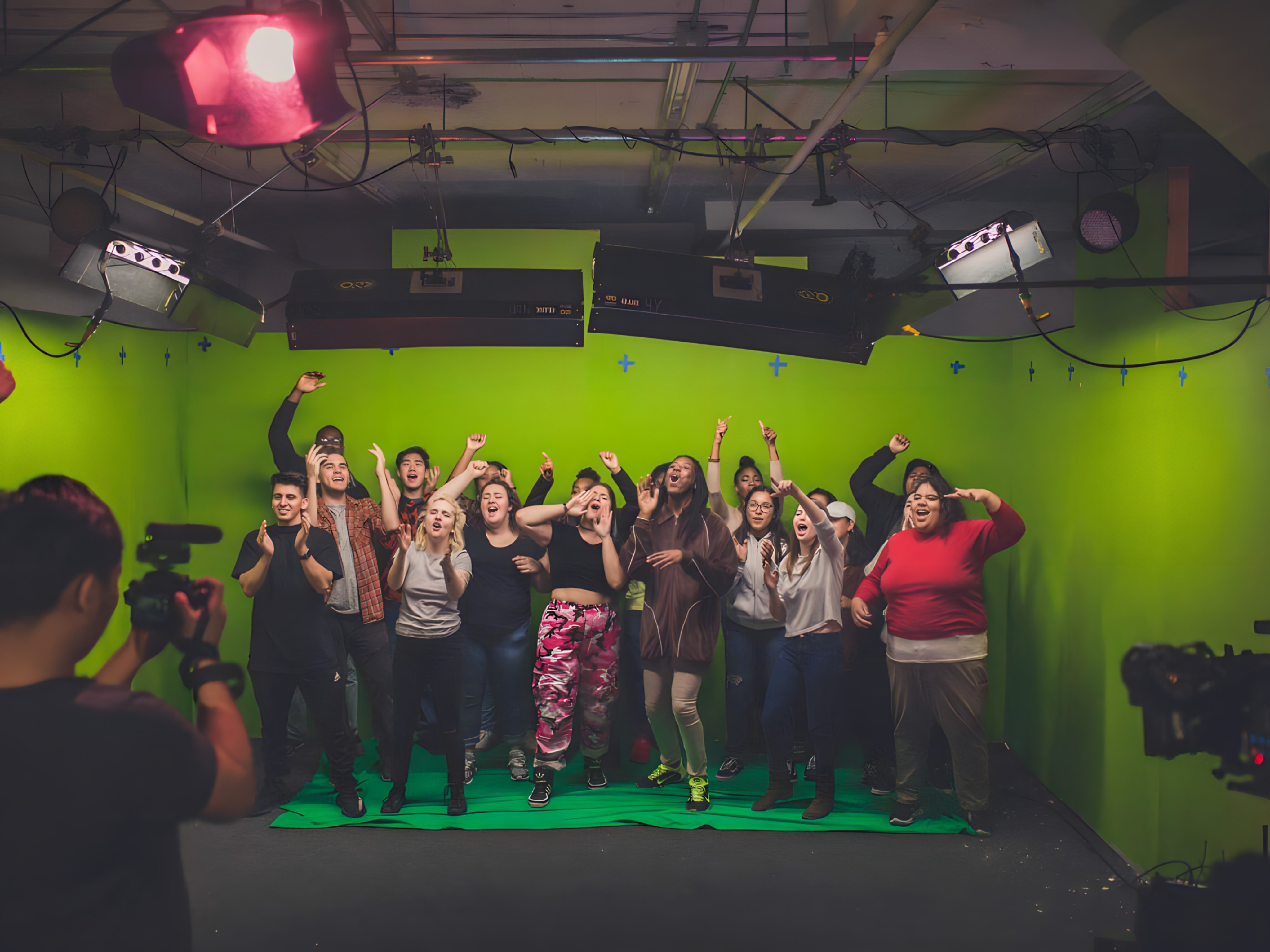 Green screen studio